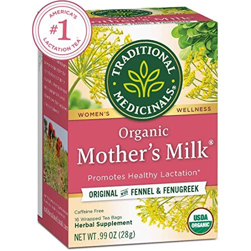 Traditional Medicinals Mothers Milk Herb Teas 16 Bag Pack Of 5