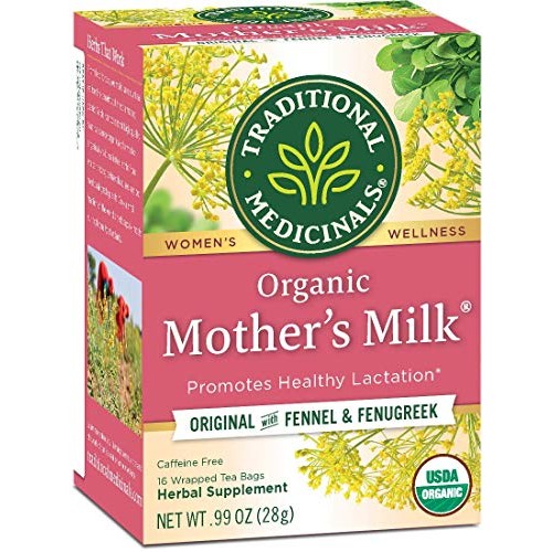 Traditional Medicinals Mothers Milk Herb Teas 16 Bag Pack Of 5