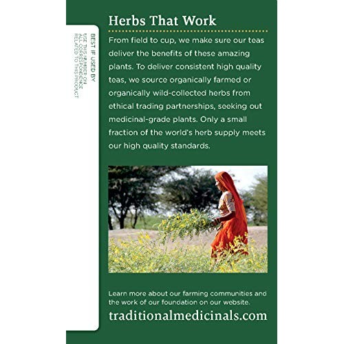 Traditional Medicinals Organic Ginger Herbal Tea, 16 Tea Bags P