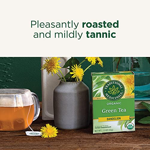 Traditional Medicinals Organic Green Tea, Supports Healthy Liver...