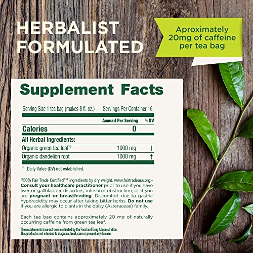 Traditional Medicinals Organic Green Tea, Supports Healthy Liver...