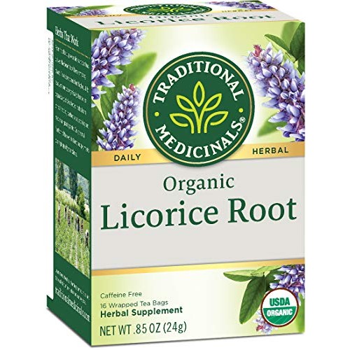 Traditional Medicinals Organic Licorice Root Tea, 16 Tea Bags P