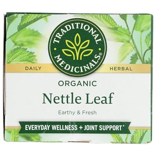 Traditional Medicinals Organic Nettle Leaf Herbal Tea, Supports ...
