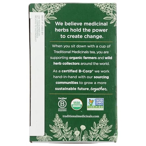 Traditional Medicinals Organic Nettle Leaf Herbal Tea, Supports ...