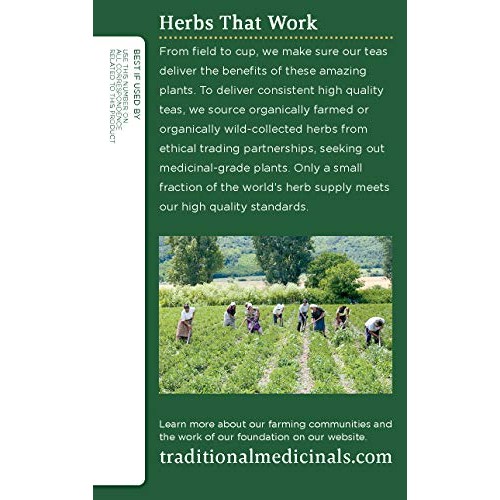 Traditional Medicinals Organic Peppermint Herbal Leaf Tea, Allev