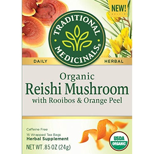 Traditional Medicinals Organic Reishi Mushroom With Rooibos &Amp; Or