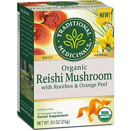 Traditional Medicinals Organic Reishi Mushroom With Rooibos &Amp; Or