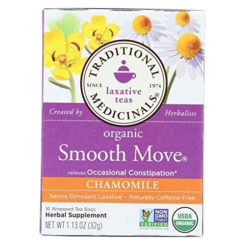 Traditional Medicinals Organic Smooth Move Chamomile Herbal Tea