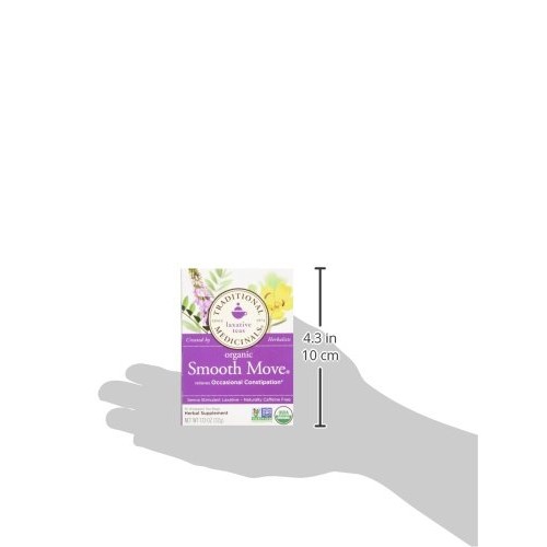 Traditional Medicinals Organic Smooth Move Herbal Stimulant Laxa