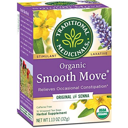 Traditional Medicinals Organic Smooth Move Senna Laxative Tea, 1