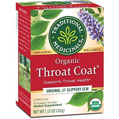 Traditional Medicinals Organic Throat Coat Seasonal Tea, 16 Tea