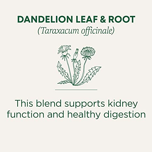 Traditional Medicinals Tea, Organic Dandelion Leaf & Root, Suppo...