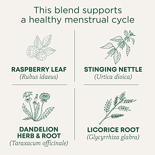 Traditional Medicinals Tea, Organic Healthy Cycle, Supports Heal...