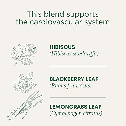 Traditional Medicinals Tea, Organic Hibiscus, Supports Your Card...
