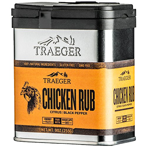 Traeger Pellet Grills Spc170 Chicken Rub With Citrus And Black P
