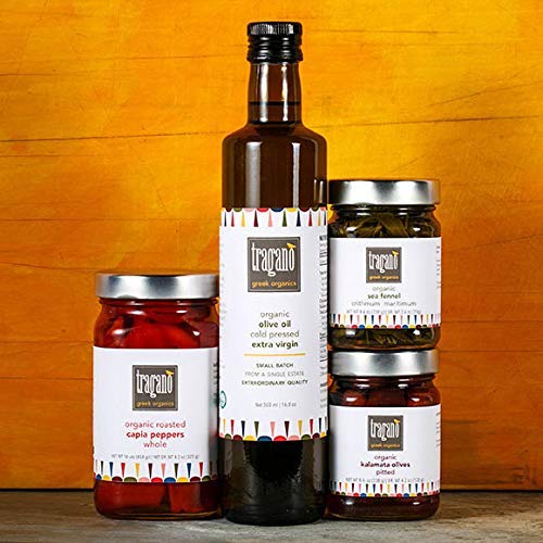 Tragano Greek Organics - Whole, Fire-Roasted Greek Capia Red P