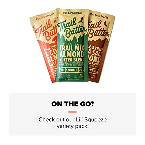 Trail Butter, Big Squeeze 6-Pack Almond Butter Blend 4.5Oz/Each