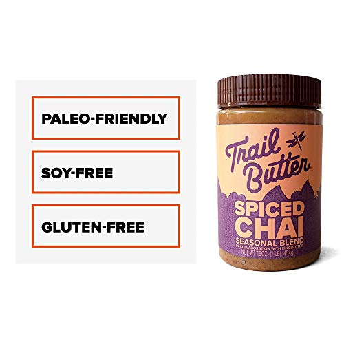 Trail Butter, Almond Butter Blend Jar 16Oz, Spiced Chai