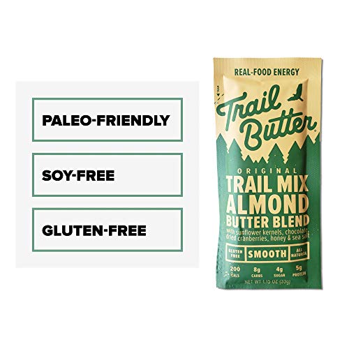 Trail Butter, Lil’ Squeeze 12-Pack Almond Butter Blend 1.15Oz/E