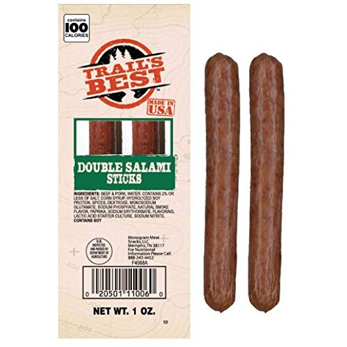 Trail’S Best 1Oz Double Salami 1 Ounce Packs 15 Count Tub Trail’S Best 1Oz Double Salami 1 Ounce Packs 15 Count Tub