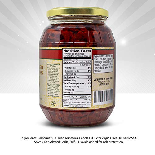 Traina Foods California Real Fresh Sun Dried Tomatoes Julienne C