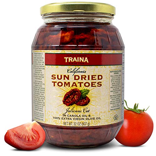 Traina Foods California Real Fresh Sun Dried Tomatoes Julienne C