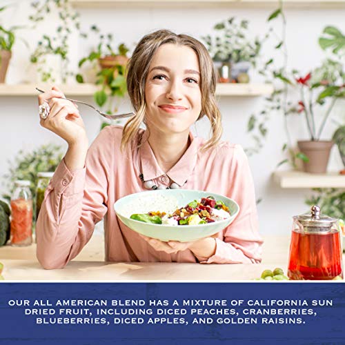 Traina Home Grown All American Sun Dried Fruit Blend -Diced Peac