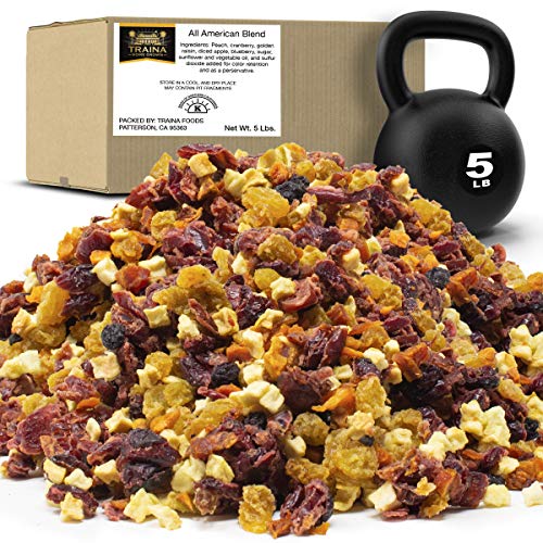 Traina Home Grown All American Sun Dried Fruit Blend -Diced Peac