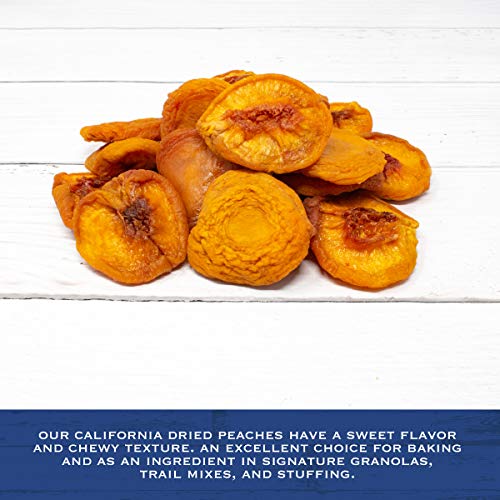 Traina Home Grown California Extra Fancy Dried Peaches - No Suga