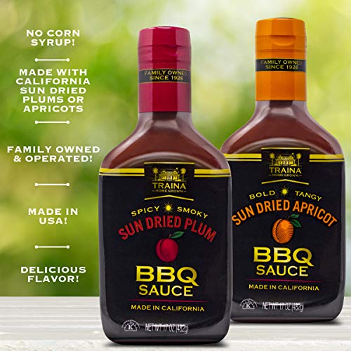 Traina Home Grown California Sun Dried Apricot And Plum Barbecue