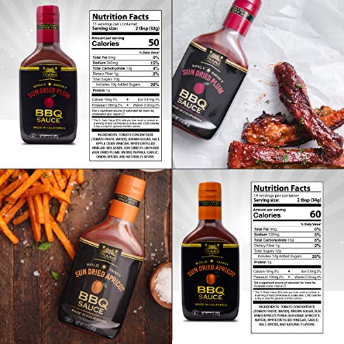 Traina Home Grown California Sun Dried Apricot And Plum Barbecue
