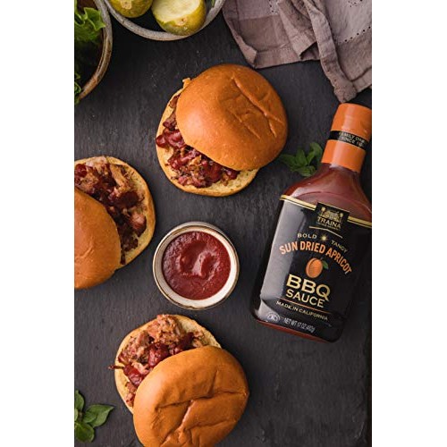Traina Home Grown California Sun Dried Apricot Barbecue Sauce -