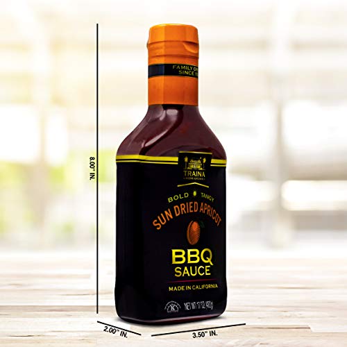 Traina Home Grown California Sun Dried Apricot Barbecue Sauce -