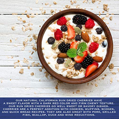 Traina Home Grown California Sun Dried Natural Pitted Cherries -...