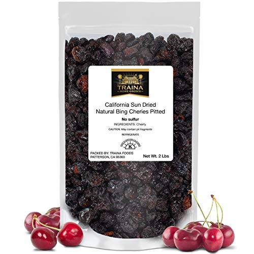 Traina Home Grown California Sun Dried Natural Pitted Cherries -