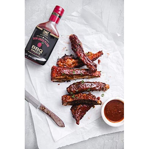 Traina Home Grown California Sun Dried Plum Barbecue Sauce - No