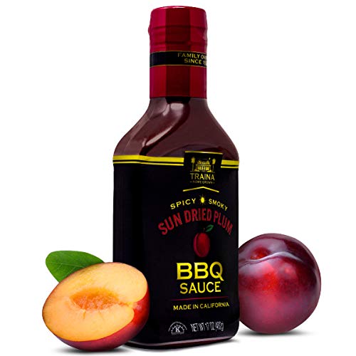 Traina Home Grown California Sun Dried Plum Barbecue Sauce - No