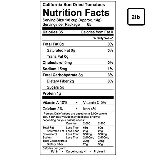 Traina Home Grown California Sun Dried Tomato Halves - Non Gmo,