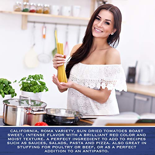 Traina Home Grown California Sun Dried Tomato Halves - Non Gmo,