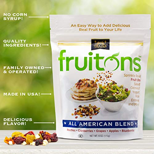 Traina Home Grown Fruitons All American Blend Fruit Mix - Non Gm