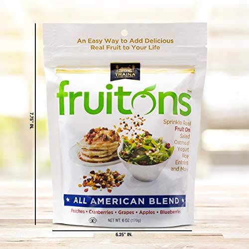 Traina Home Grown Fruitons All American Blend Fruit Mix - Non Gm