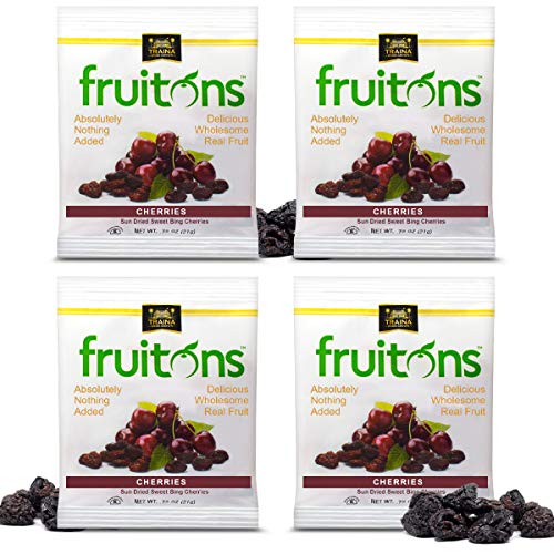 Traina Home Grown Fruitons Sun Dried Cherries - No Added Sugar,