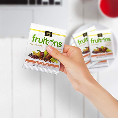 Traina Home Grown Fruitons Sun Dried Fruit Mix Apricots, Peaches