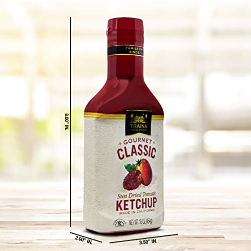 Traina Home Grown Gourmet Classic Ketchup - No Corn Syrup, Non G Traina Home Grown Gourmet Classic Ketchup - No Corn Syrup, Non G