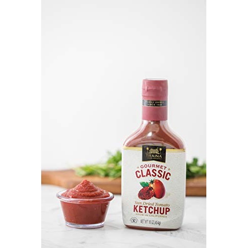 Traina Home Grown Gourmet Classic Ketchup - No Corn Syrup, Non G Traina Home Grown Gourmet Classic Ketchup - No Corn Syrup, Non G