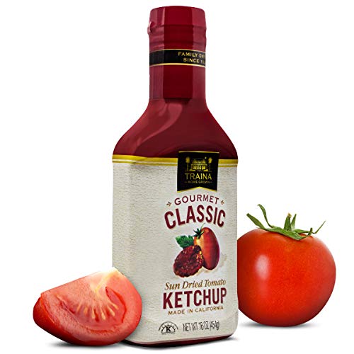 Traina Home Grown Gourmet Classic Ketchup - No Corn Syrup, Non G Traina Home Grown Gourmet Classic Ketchup - No Corn Syrup, Non G