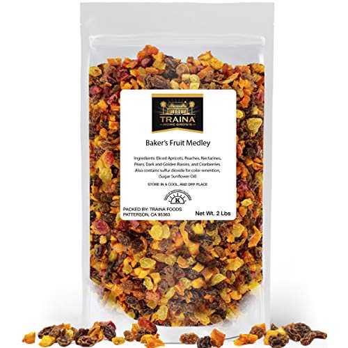 Traina Home Grown Sun Dried Baker’S Fruit Medley - Diced Peaches