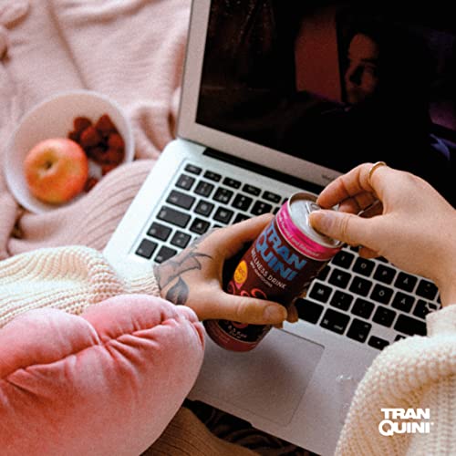 Tranquini Adaptogen Drink, Calming Sparkling Water, Gluten Free,...