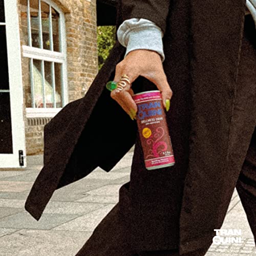 Tranquini Adaptogen Drink, Calming Sparkling Water, Gluten Free,...