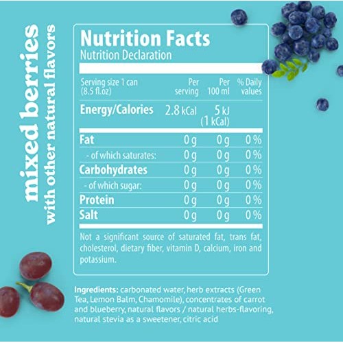 Tranquini Calming Drink With Herbal Adaptogens | Sparkling Water...